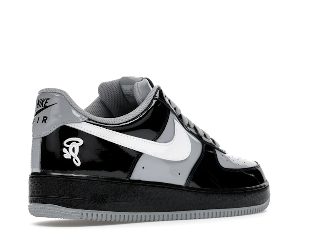 Nike Air Force 1 Low Syna Central Cee Black White Smoke Grey