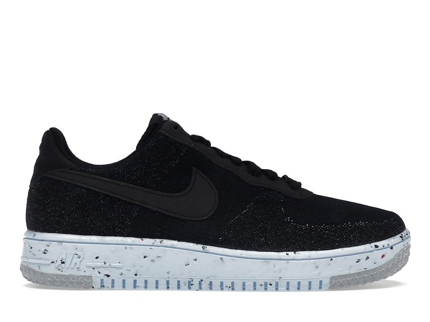 Nike Air Force Low Crater Flyknit Black Chambray Blue Hombre - DC4831-001 - US