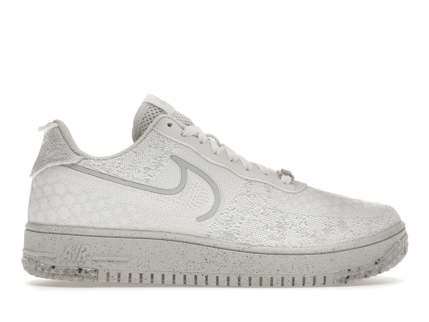 Nike Air Force 1 Low Crater Flyknit White Platinum Tint Men's - DM0590-100  - US