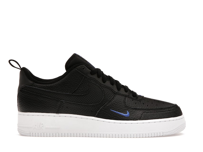 Nike Men's Air Force 1 LV8 Casual Shoes in Black/Black Size 11.0 | Leather