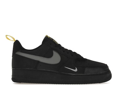 Nike Air Force Low Cut Out Swoosh Black Men's DO6709-001 US