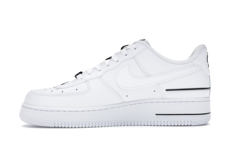 Nike Air Force 1 Low Double Air Low White Black - CJ1379-100 Nike Air Force 1 Low Double Air Low White Black - CJ1379-100