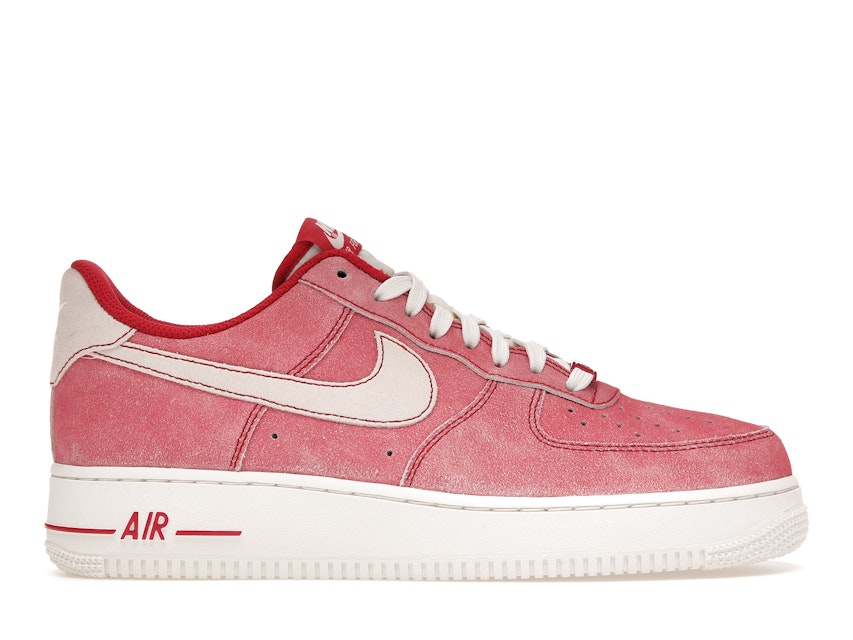 período montar grupo Nike Air Force 1 Low Dusty Red Suede Men's - DH0265-600 - US