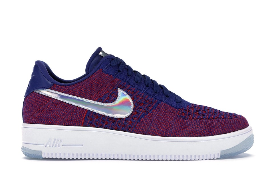 lid Easygoing Fraud Nike Air Force 1 Low Flyknit USA Men's - 826577-601 - US