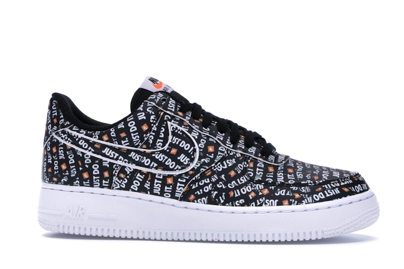 Nike Air Force 1 Low Just Do It Pack Black Nike Air Force 1 Low Just Do It Pack Black