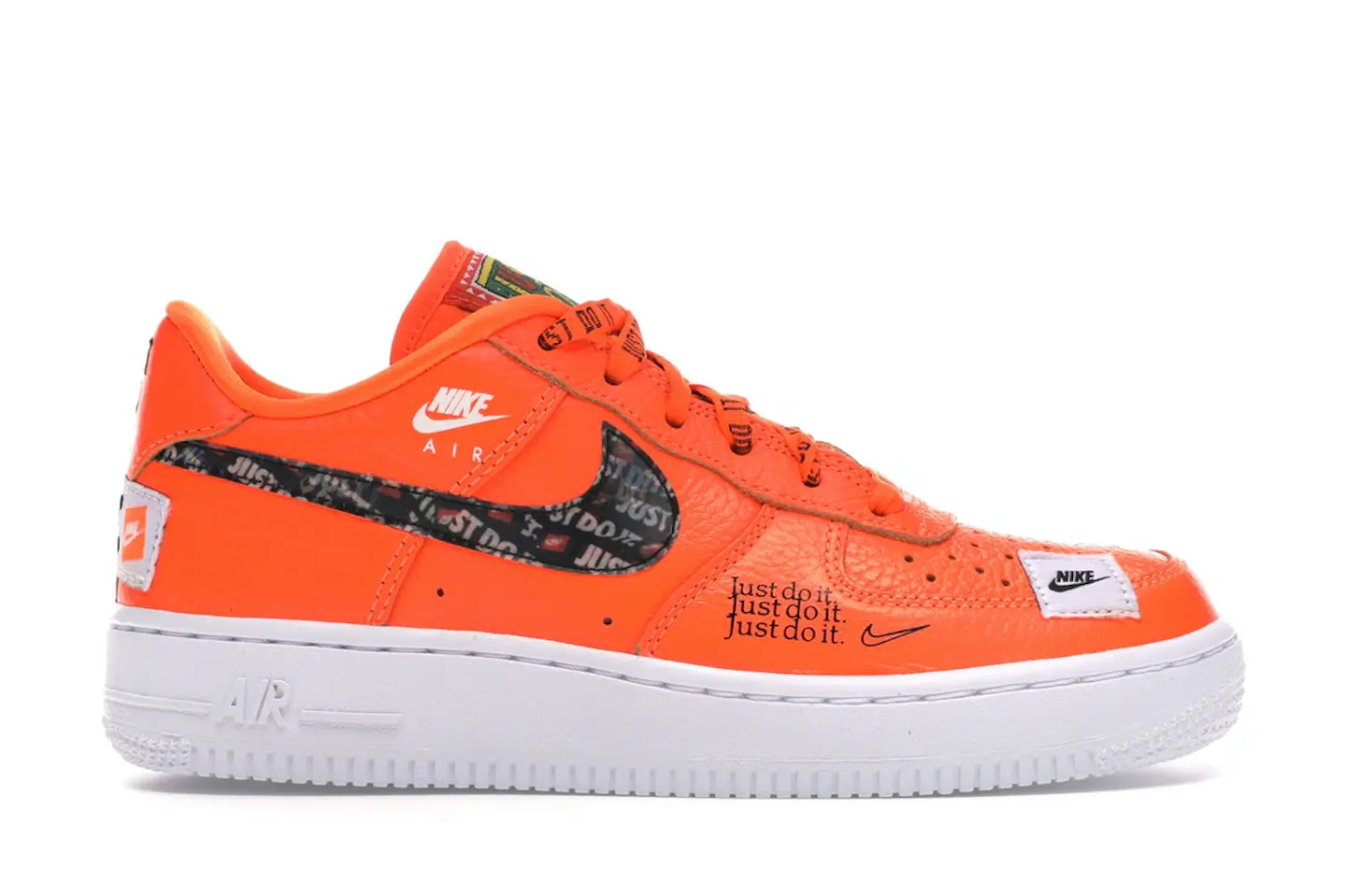 Nike Air Force 1 Low Just Do It Pack Orange (GS) Kids' - AO3977-800 - US