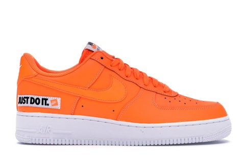 Nike Air Force Low Just Do It Pack Orange Men's AO6296-800
