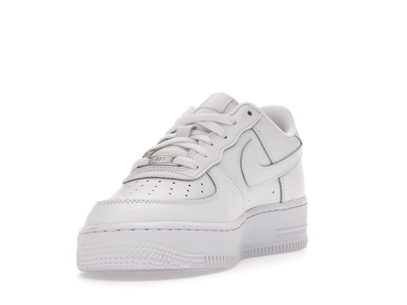 Nike Air Force 1 Low LE Triple White (GS)