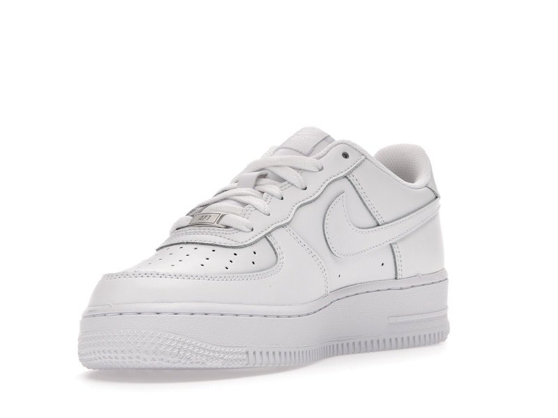 Nike Air Force 1 Low LE Triple White (GS)