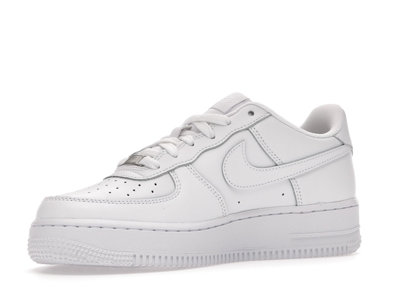 Nike Air Force 1 Low LE Triple White (GS)