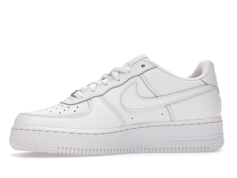 Nike Air Force 1 Low LE Triple White (GS)