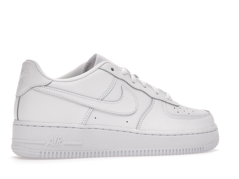 Nike Air Force 1 Low LE Triple White (GS)