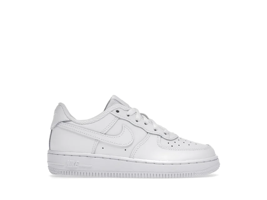 Nike Air Force 1 Low LE Triple White (PS) 0