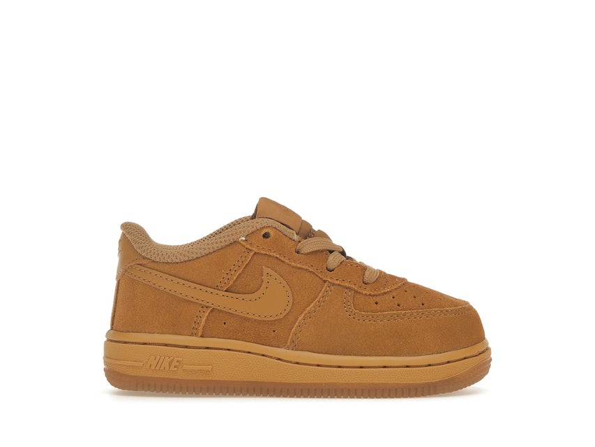  Nike Toddler's Force 1 LV8 3 Wheat/Wheat-Gum Light Brown  (BQ5487 700) | Sneakers
