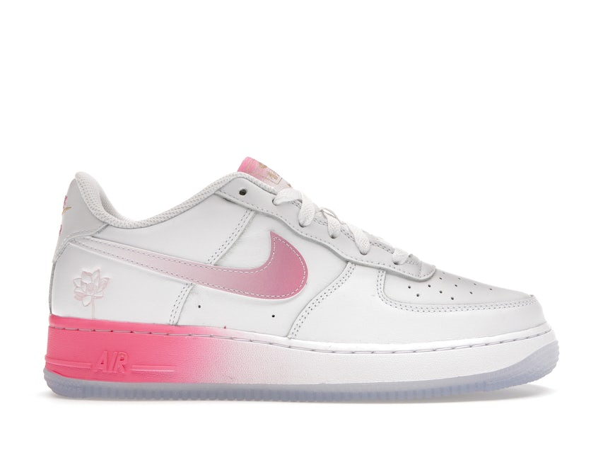 Nike Air Force 1 LV8 (GS) Big Kids' Shoes Off Noir-Summit White-Pink P