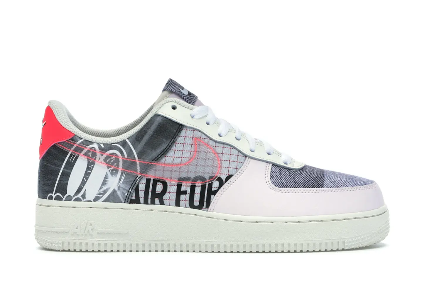 Nike Air Force 1 Low Light Soft Pink Pure Platinum Men's - CI0066-600 - US