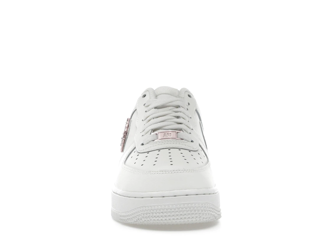 Nike Air Force 1 Low Liquid Metal Swoosh Metallic Rose Gold (Women's)