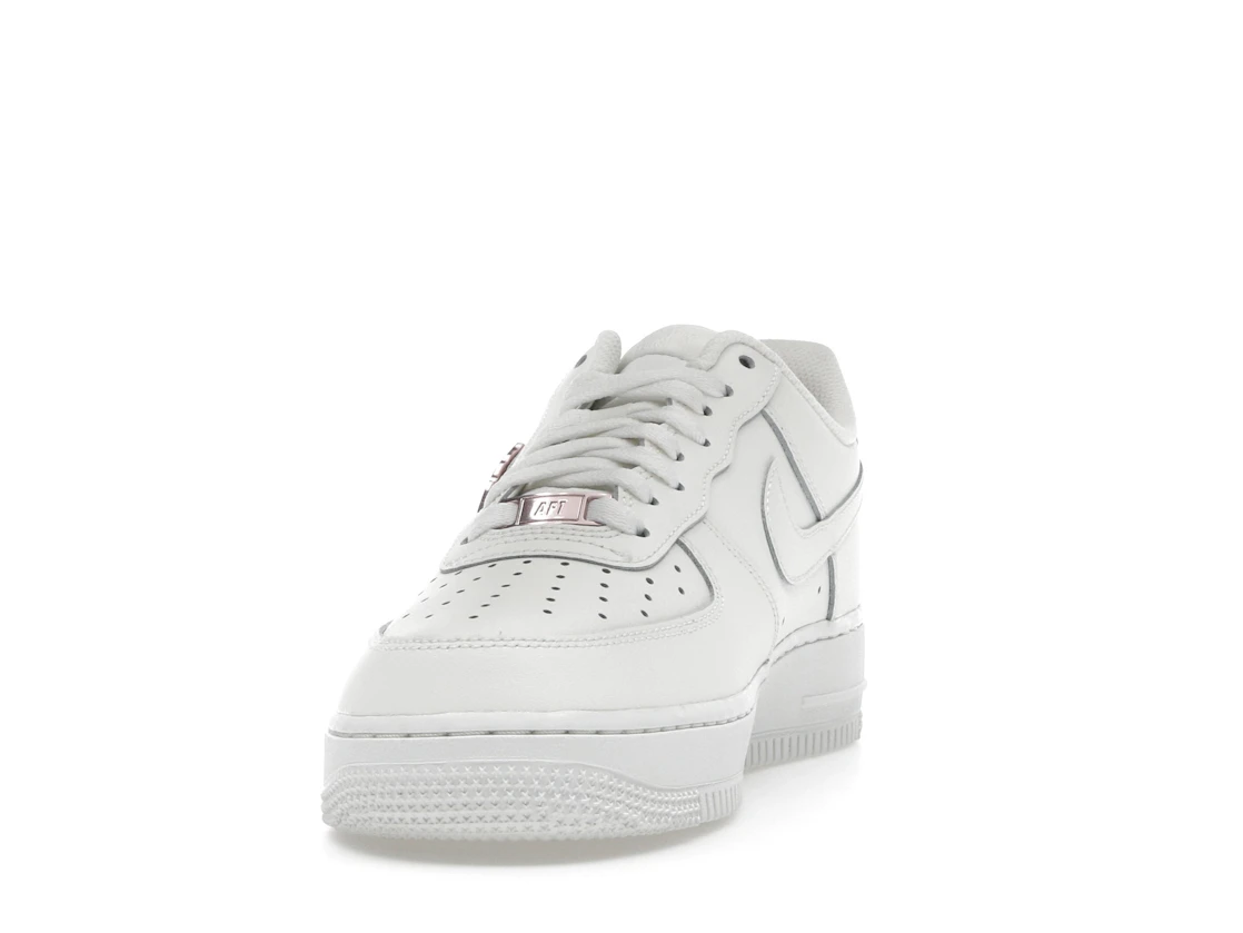 Nike Air Force 1 Low Liquid Metal Swoosh Metallic Rose Gold (Women's)