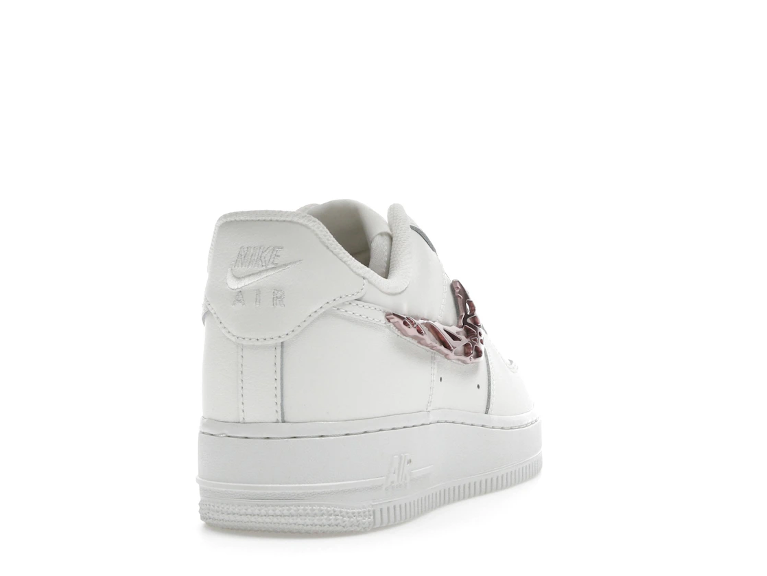 Nike Air Force 1 Low Liquid Metal Swoosh Metallic Rose Gold (Women's)