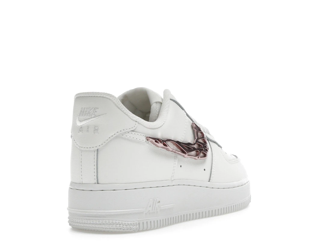 Nike Air Force 1 Low Liquid Metal Swoosh Metallic Rose Gold (Women's)