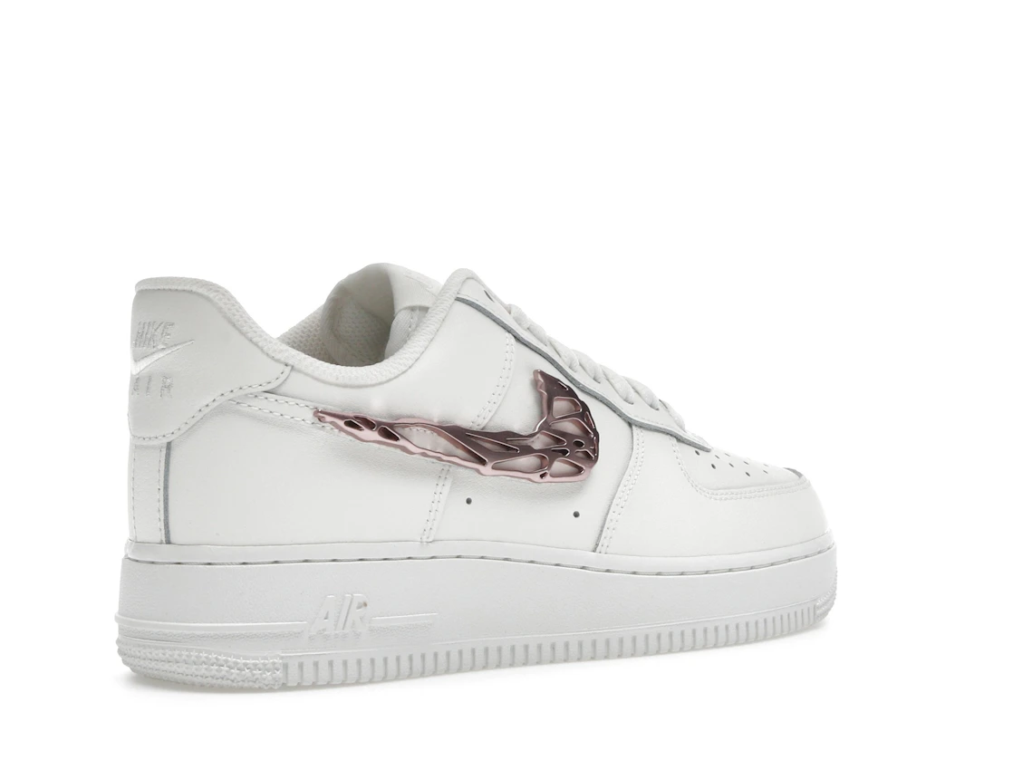 Nike Air Force 1 Low Liquid Metal Swoosh Metallic Rose Gold (Women's)