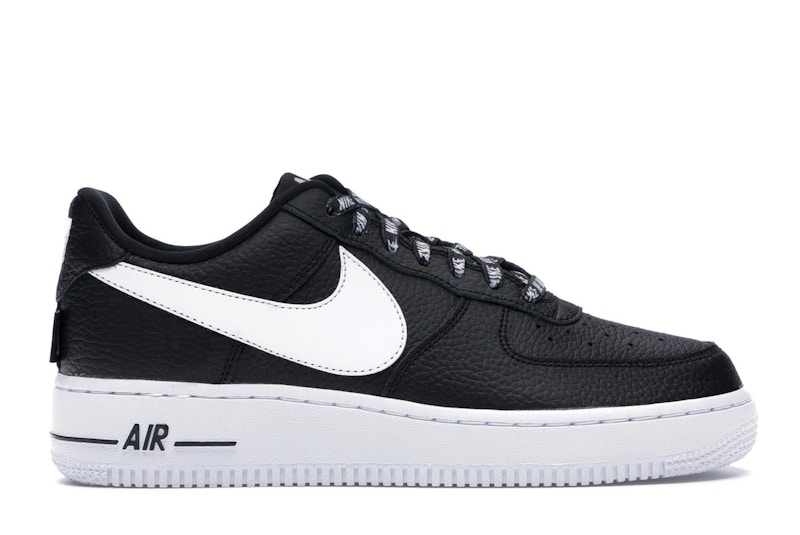 Nike Air Force 1 Low NBA Black White Men s 823511 007 GB