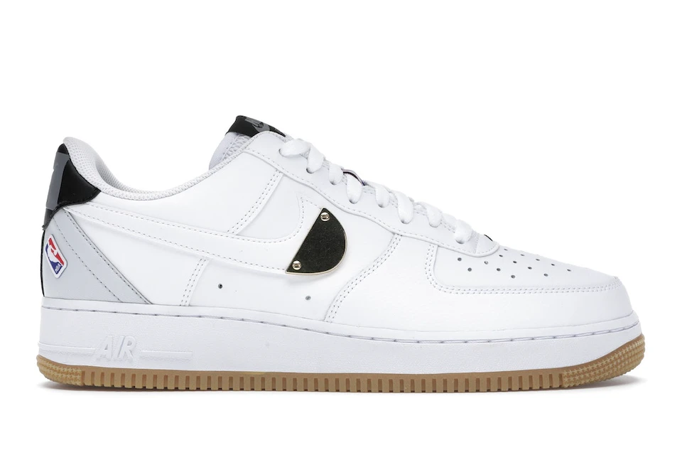 realiteit Pef als je kunt Nike Air Force 1 Low NBA White Grey Gum - CT2298-100 - US