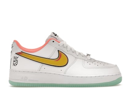 Nike Air Force Low NY NY White Crimson Pulse Men's IH4962