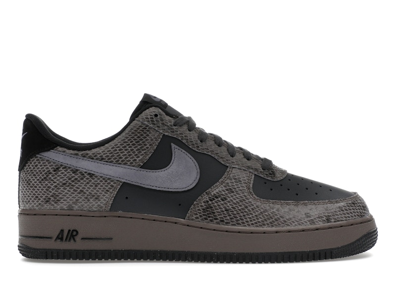 Nike Air Force 1 Low Off Noir Snakeskin Men's - HF2898-001 - US