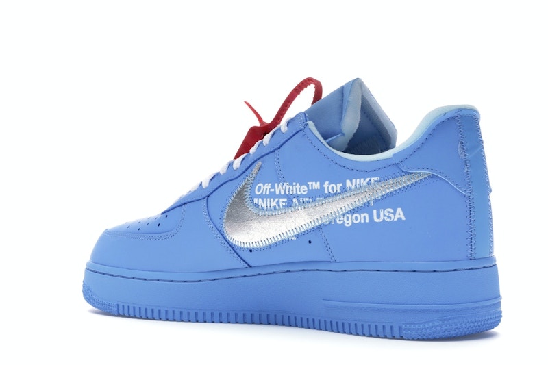 Off white air force 1 blue stockx clearance