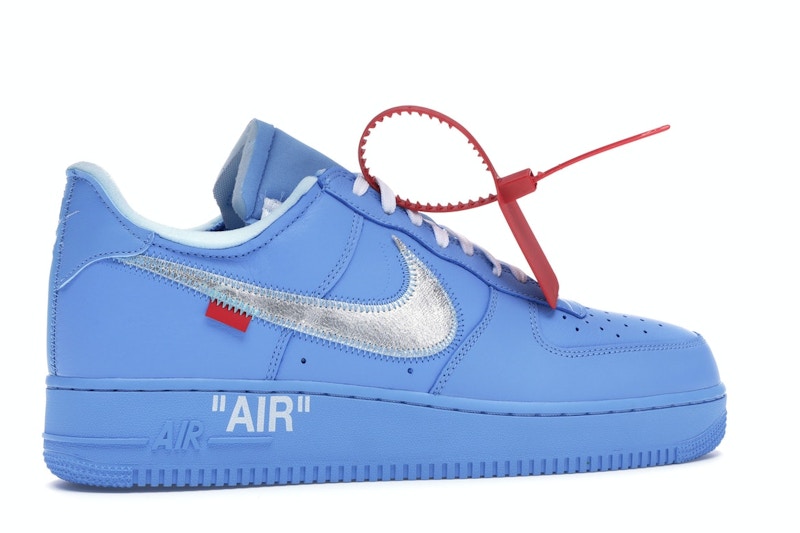 Off white air force 1 blue stockx clearance