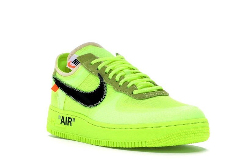 Nike air force off white verdes Clearance