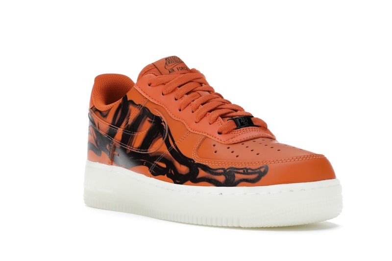 Nike Air Force 1 Low Orange Skeleton