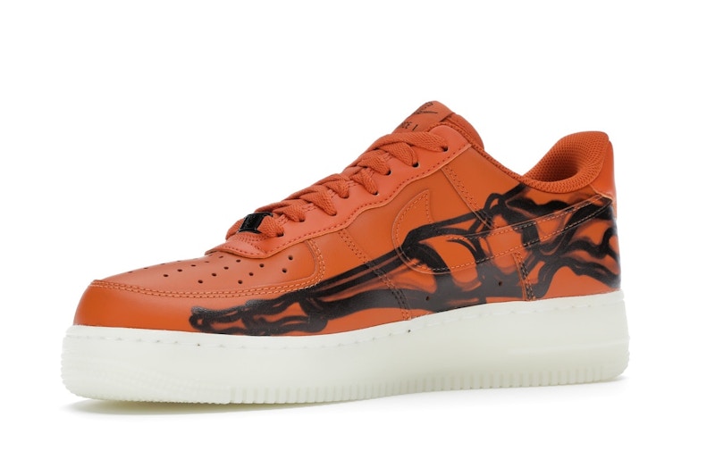 Nike Air Force 1 Low Orange Skeleton - CU8067-800 Nike Air Force 1 Low Orange Skeleton - CU8067-800