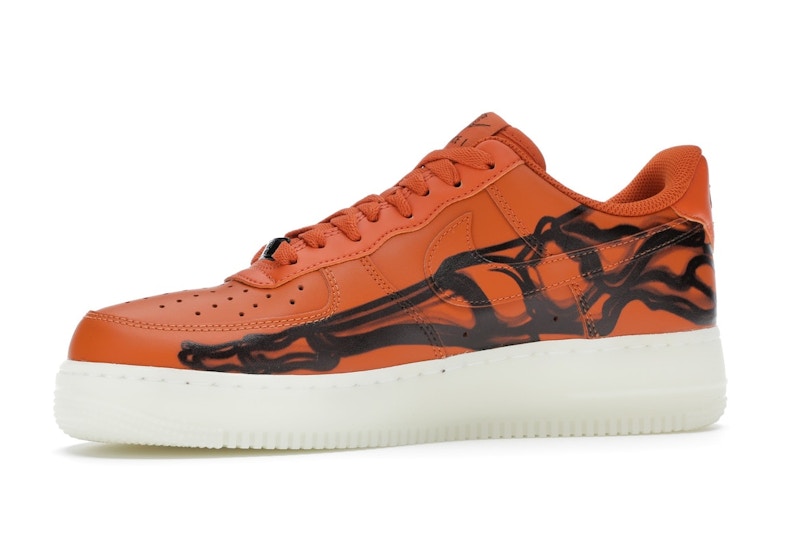 Air force skeleton orange stockx