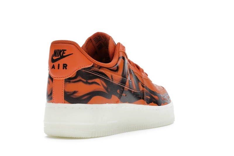Af1 skeleton orange stockx Clearance