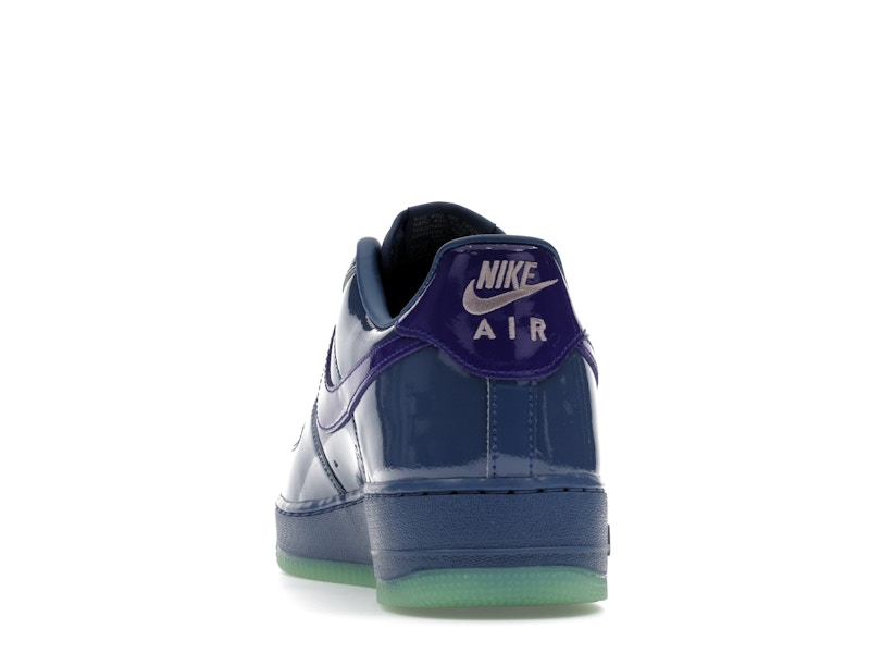 Nike Air Force 1 Low Patent Leather Mystic Navy Grape Ice