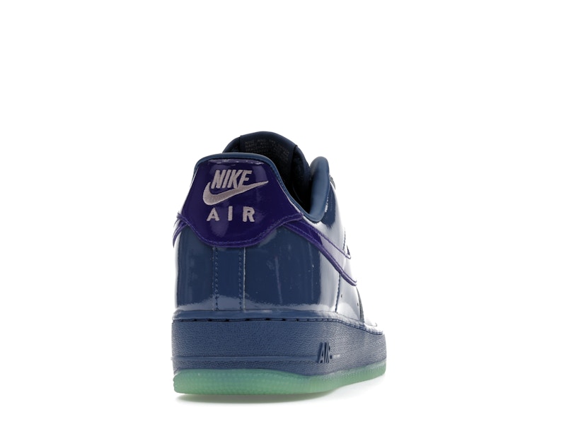 Nike Air Force 1 Low Patent Leather Mystic Navy Grape Ice