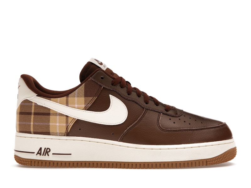 Nike air force deals one low tartan
