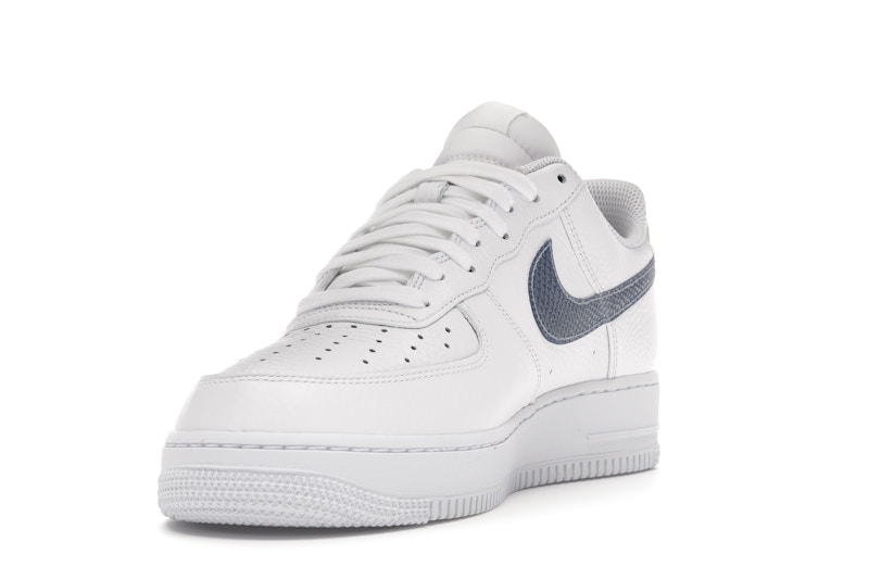 Nike air force 1 low pony hair snakeskin midnight turquoise Clearance