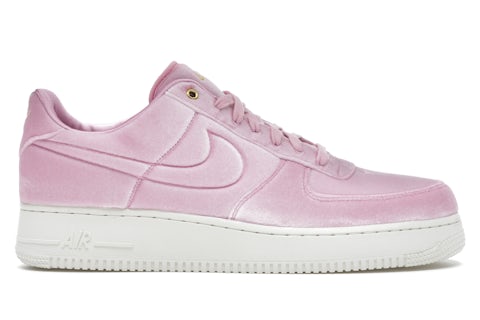 Nike Air Force Low Premium Velour Pink Rise Men's AT4144-600