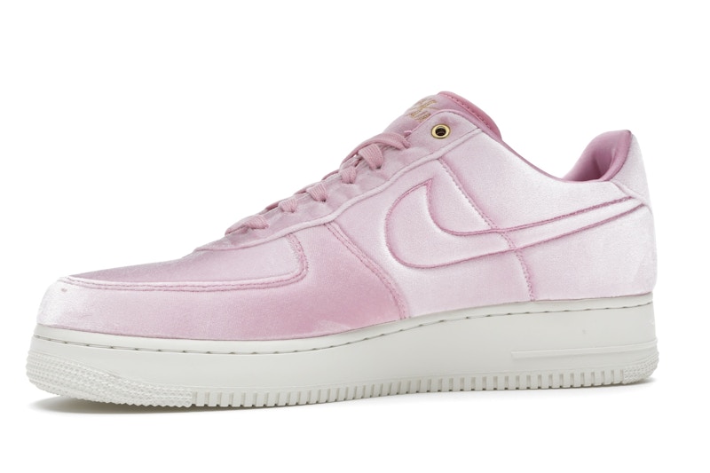 Nike Air Force 1 Low Premium 3 Velour Pink Rise - AT4144-600 Nike Air Force 1 Low Premium 3 Velour Pink Rise - AT4144-600