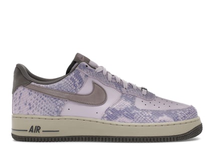 Nike Air Force Low Purple Snakeskin Men's HF2898-500 US
