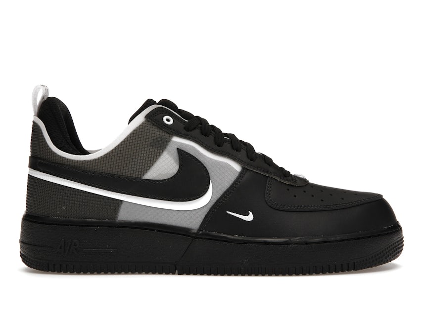 Size+8+-+Nike+Air+Force+1+React+Black+White+2022 for sale online
