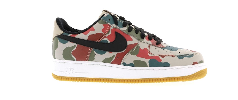 Nike+Air+Force+1+%2707+LV8+Men%27s+size+7.5+Camo+Green+718152+300 for sale  online