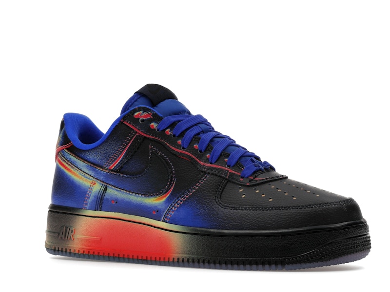 Nike Air Force 1 Low Retro Heat Map Black Racer Blue