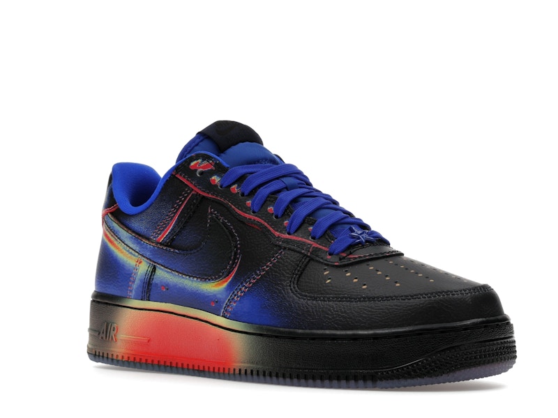 Nike Air Force 1 Low Retro Heat Map Black Racer Blue
