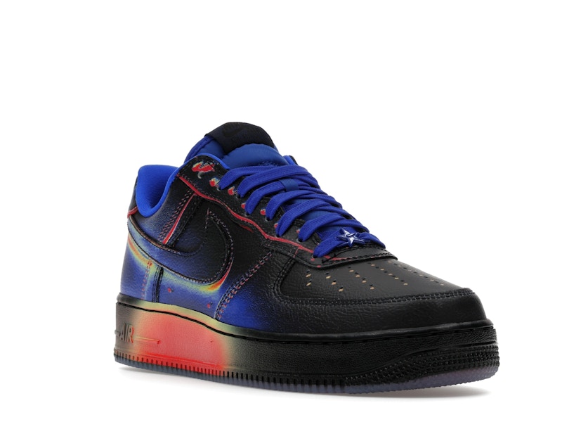 Nike Air Force 1 Low Retro Heat Map Black Racer Blue