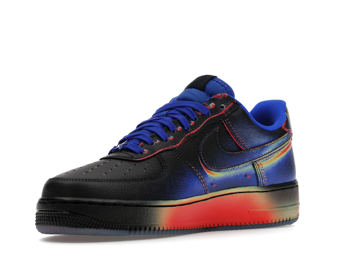 Nike Air Force 1 Low Retro Heat Map Black Racer Blue