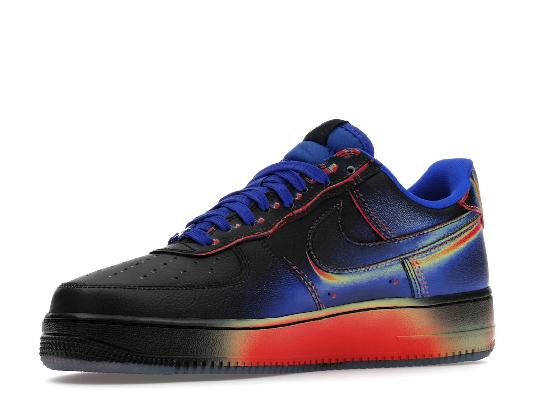 Nike Air Force 1 Low Retro Heat Map Black Racer Blue